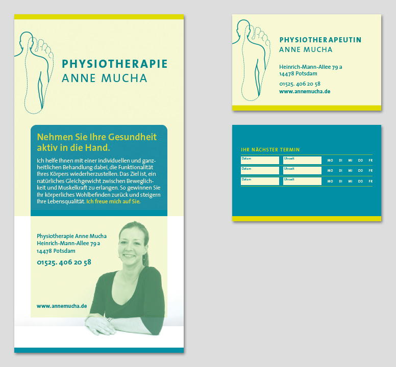 Visitenkarte + Flyer