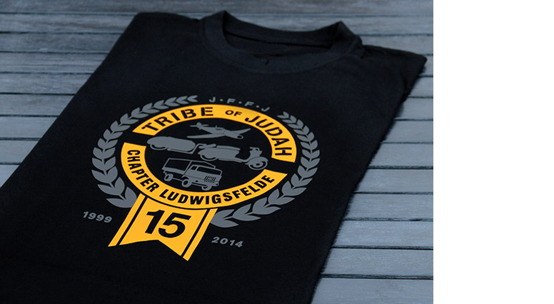 Gestaltung Shirt Tribe of Juda